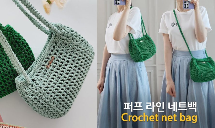 How to Crochet a Puff Line Net Bag: A Stylish and Functional DIY Project