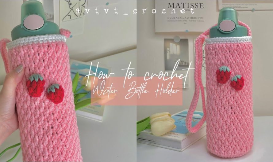 How To Crochet a Water Bottle Holder