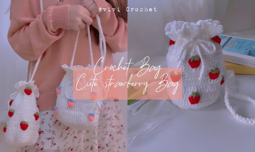 How to Crochet a Cute Strawberry Pouch Bag