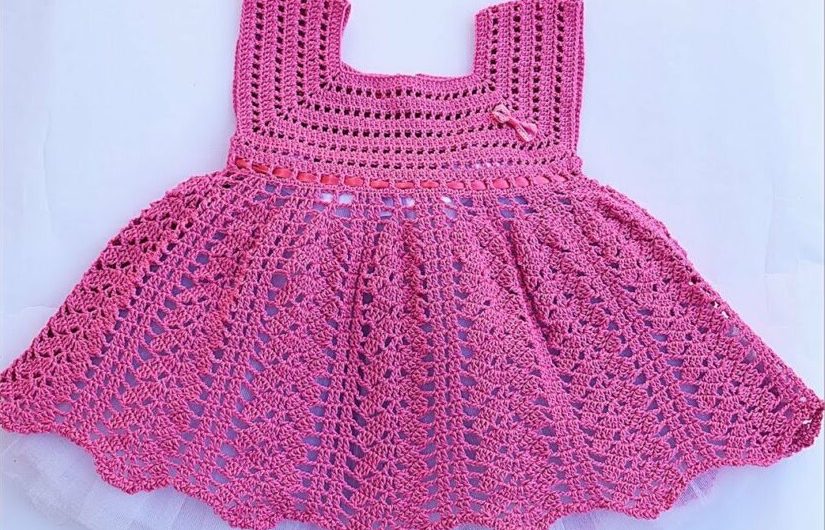 How to Make a Crochet Girl Dress