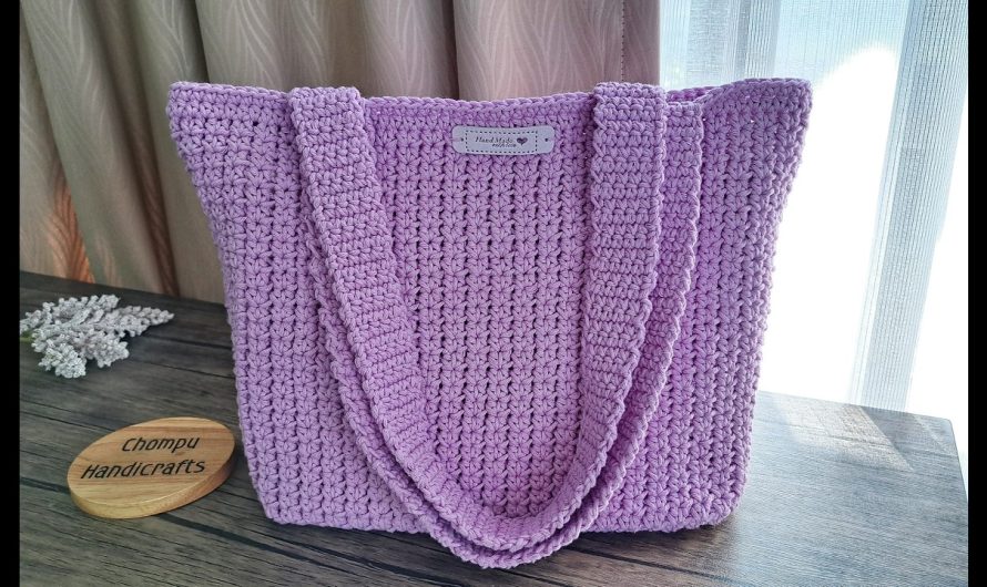 Super Easy Crochet Tote Bag