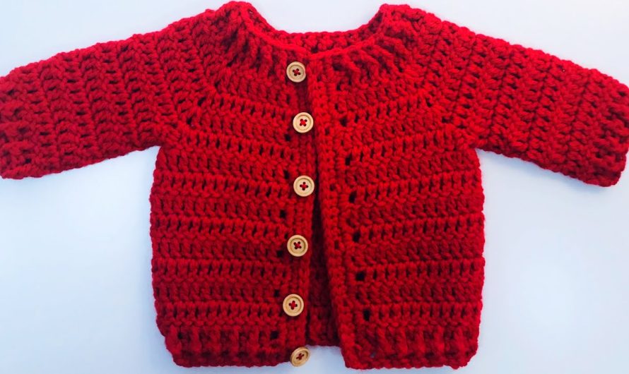 The Sunset Cardigan: A Sweet Crochet Pattern for Newborns