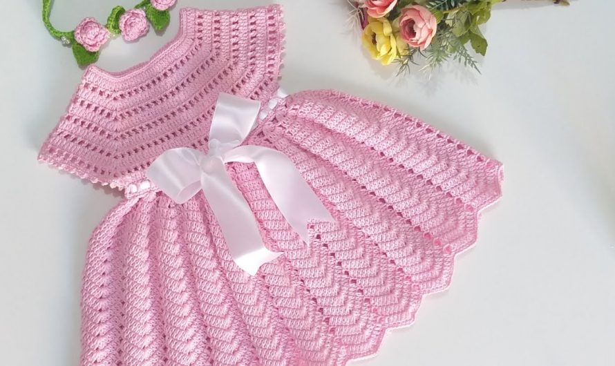 How to Crochet a Baby Dress (Size 6–9 Months)