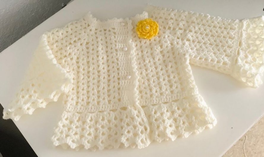 How to Crochet the “Starlight” Baby Romper