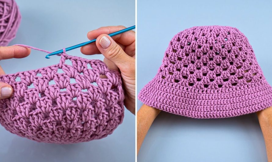 The “Festival Vibe” Granny Square Bucket Hat: A Detailed Tutorial