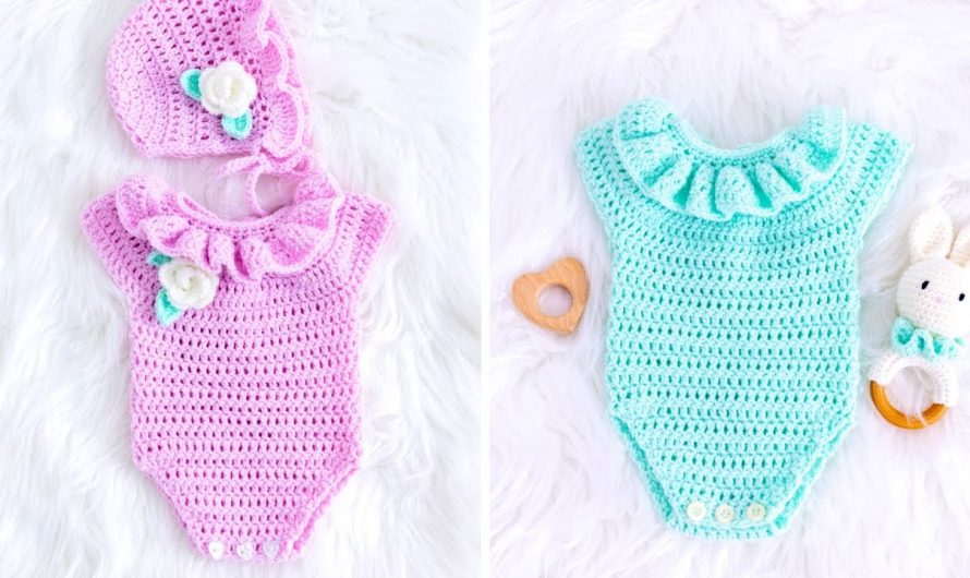 How to Make a Crochet Baby Romper