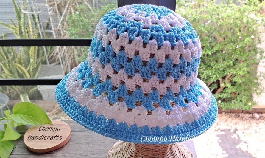 Easy Crochet Sun Hat Tutorial