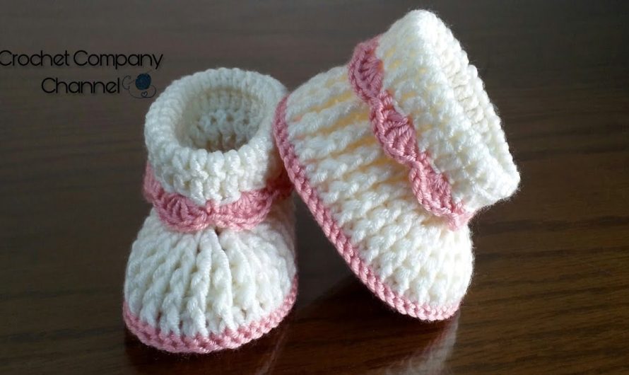 The Ribbed Keepsake Baby Bootie: A Versatile Crochet Pattern (0-1 Year)