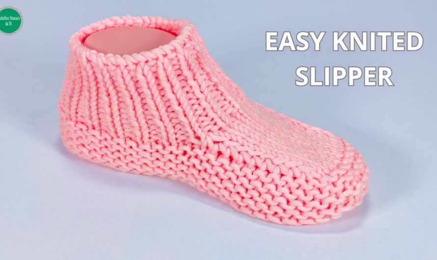 The “Cloud Nine” Quick-Knit Comfort Slipper Pattern