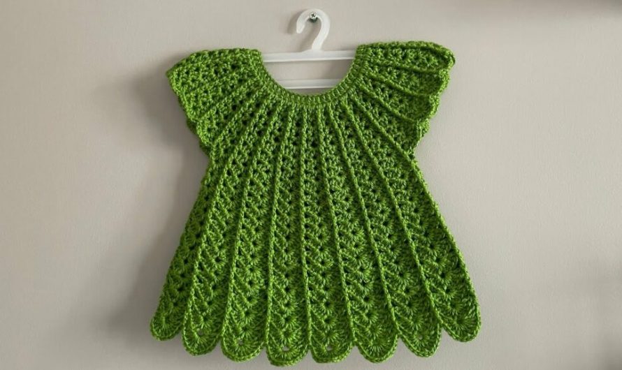 How to Crochet a Magical Princess Baby Dress