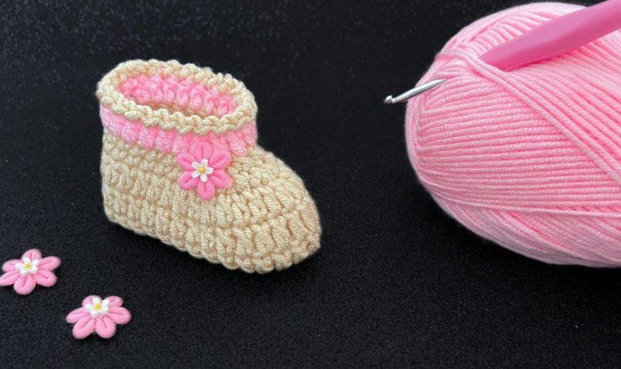 Crochet Baby Booties: A Simple & Sweet DIY Pattern