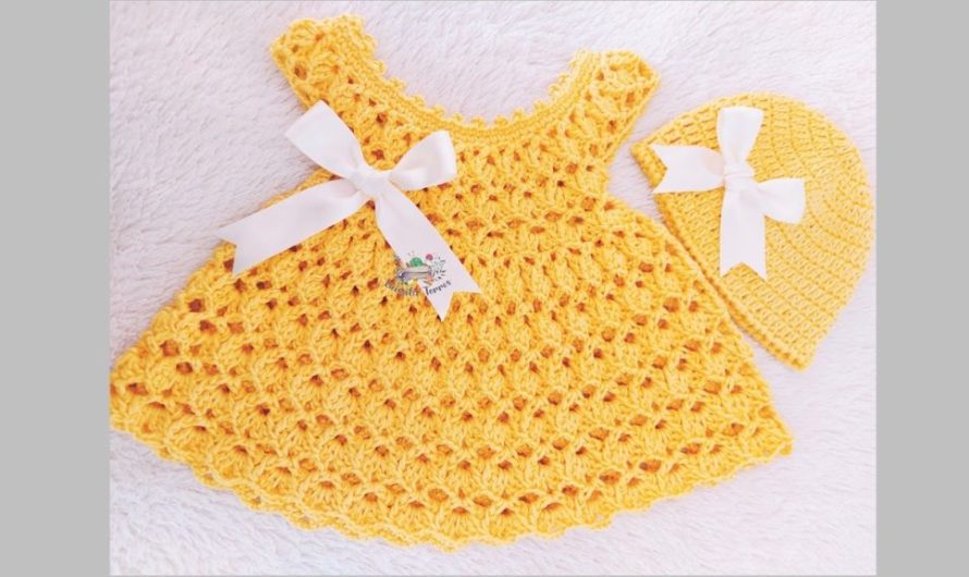Newborn Crochet Set: A Dress and Hat Tutorial