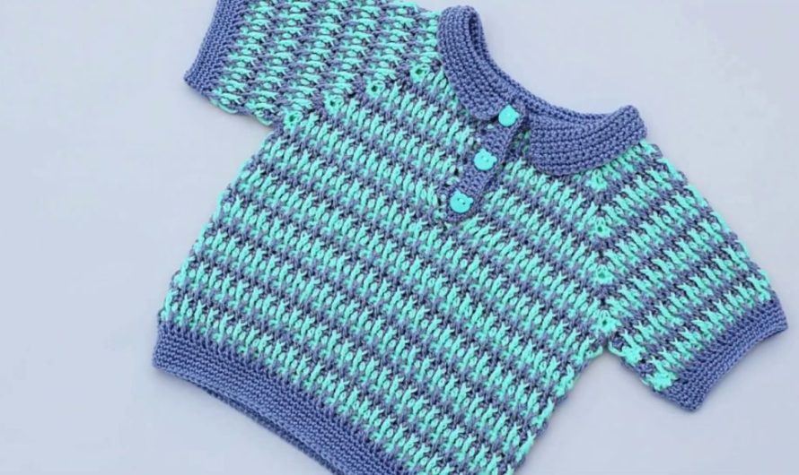 Crochet summer sweater