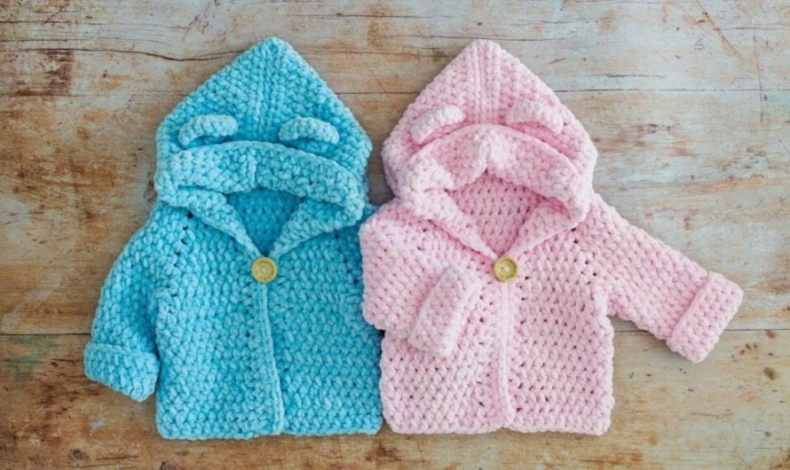 How to Make a FAST Crochet Baby Hoodie (Easy + Adorable!)
