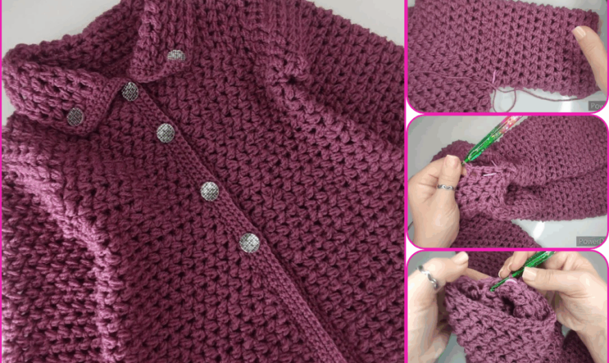 How to Crochet a Beaded Cardigan – Step-by-Step Guide