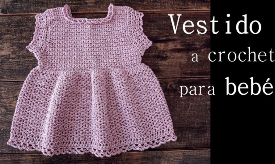 Crochet dress for baby girl