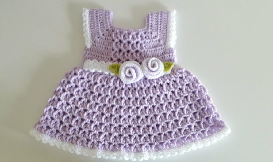 How to Crochet a Breathable Summer Dress for a Baby