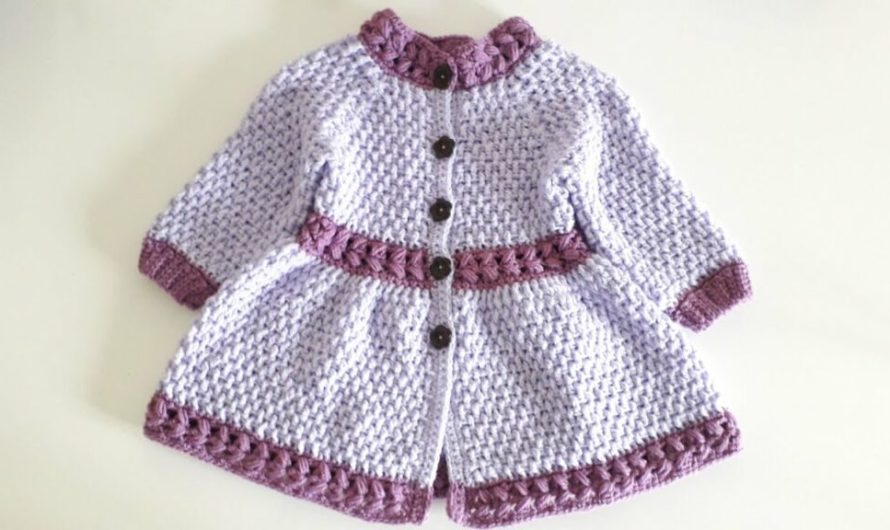 How to Crochet a “Springtime” Girls’ Coat
