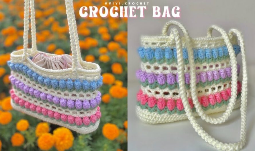 How to Crochet a Bag | Tulip Crochet Bag