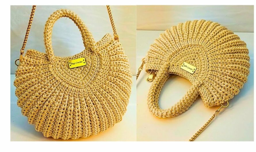 Simple Yet Luxurious Crochet Bag