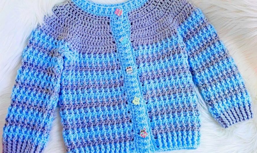 From Baby to Big Kid: Crocheting Jackets in Various Sizes (1-10 Years) 🧶