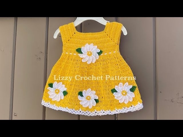 Crocheting a Cute Baby Dress (0-12 Months)