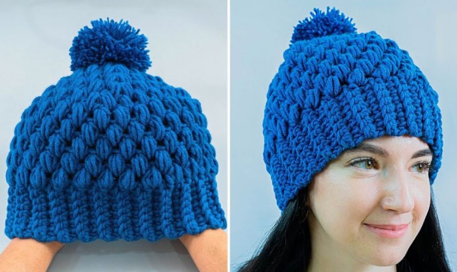 How to Make a Simple Crochet Hat with a Voluminous Pattern – Step by Step