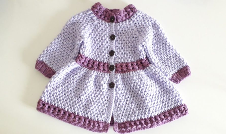How to Crochet a “Springtime” Girl’s Coat – Step-by-Step Guide