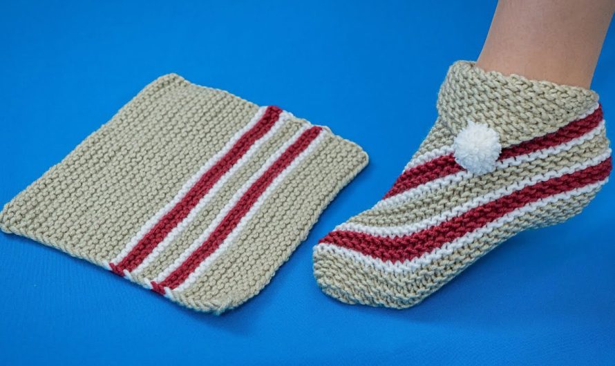How to Make Beautiful Slippers in an Hour