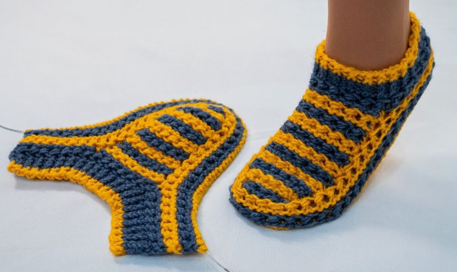 How to Make Knitted Slippers: Easy and Simple for Beginners
