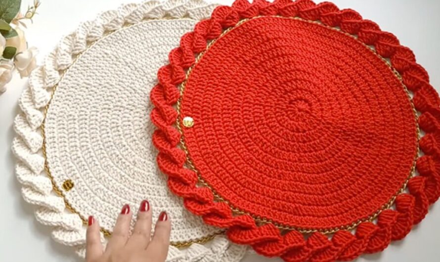 How to Crochet a Placemat | Video tutorial