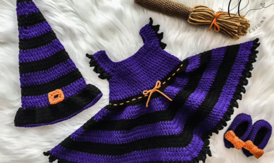 Crochet Pattern for Baby Witch Shoes : Video tutorial