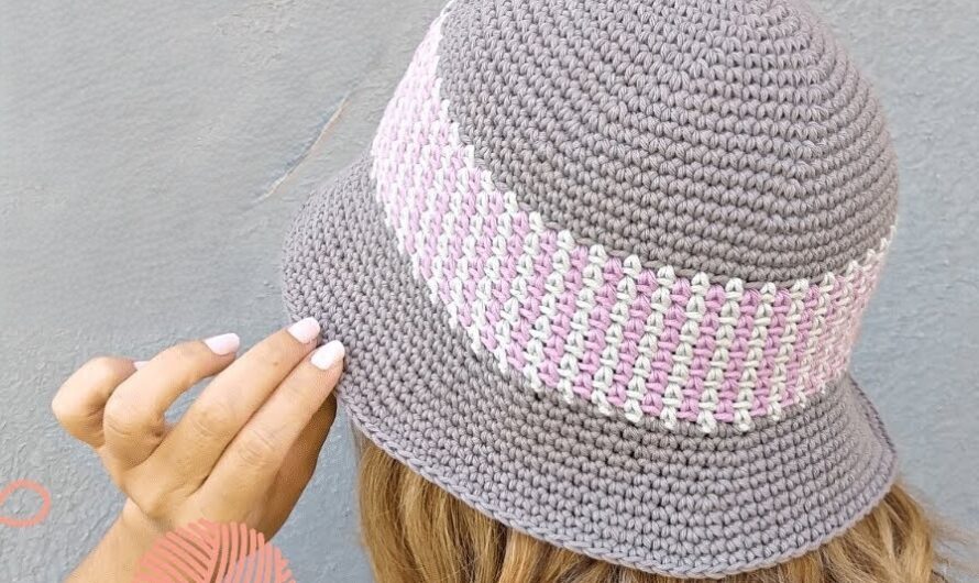 How to crochet a hat easily and quickly