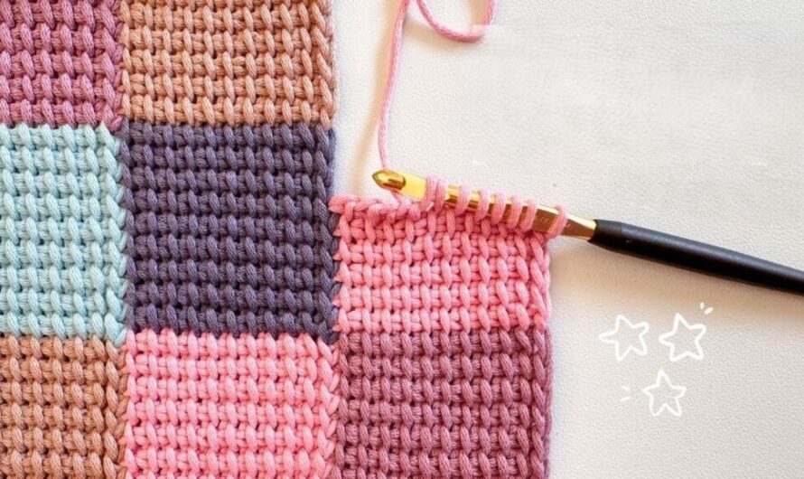 Crochet Tunisian Simple Stitch | Video tutorial
