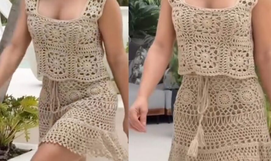 Crochet Square Blouse: A Stylish And Easy To Make