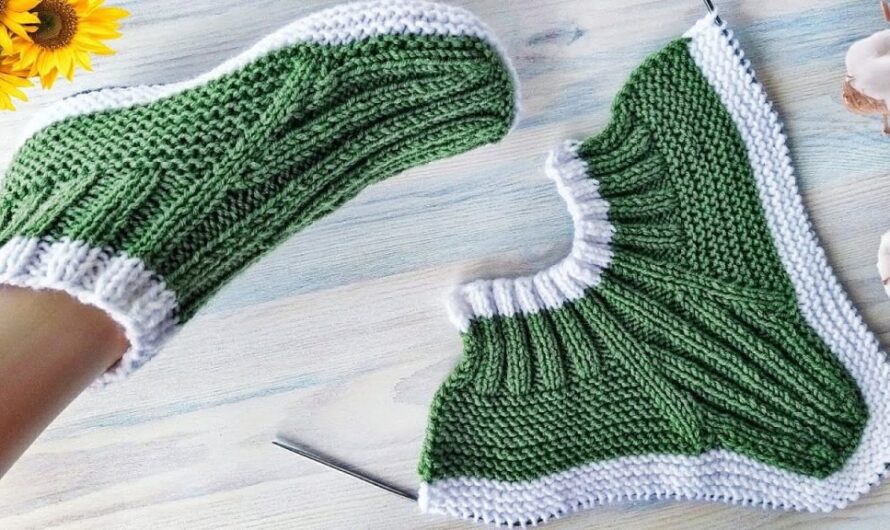 Easy Knitted Slipper Socks You Can Make