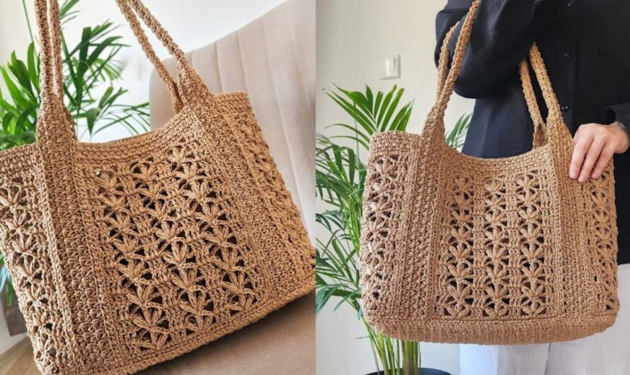 Crochet Easy Tote Bag