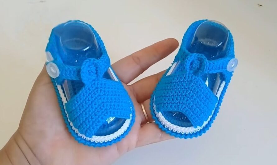 Sweet Summer Style: Crochet Baby Sandals