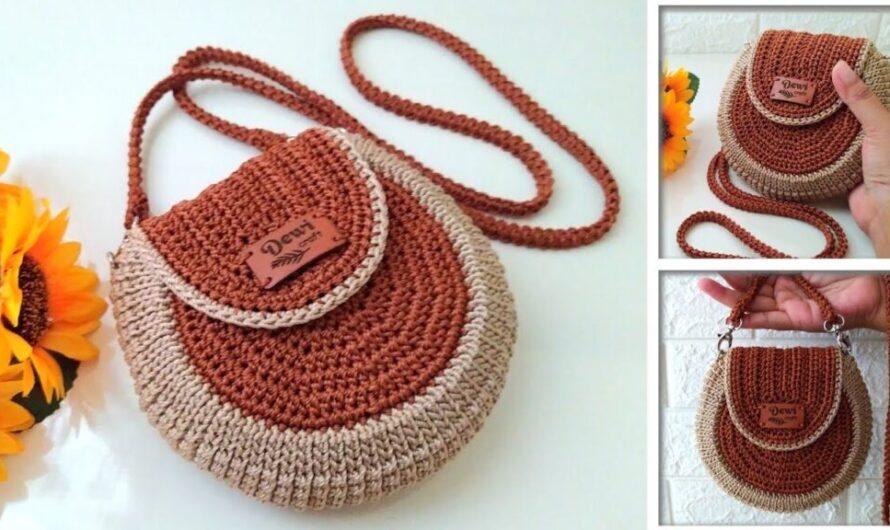 Craft Your Own Chic Round Crochet Bag: Video tutorial