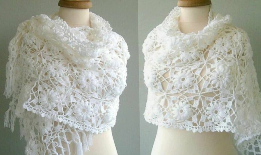 How to Crochet a Quick & Easy Women’s Shawl – Step-by-Step Pattern Tutorial